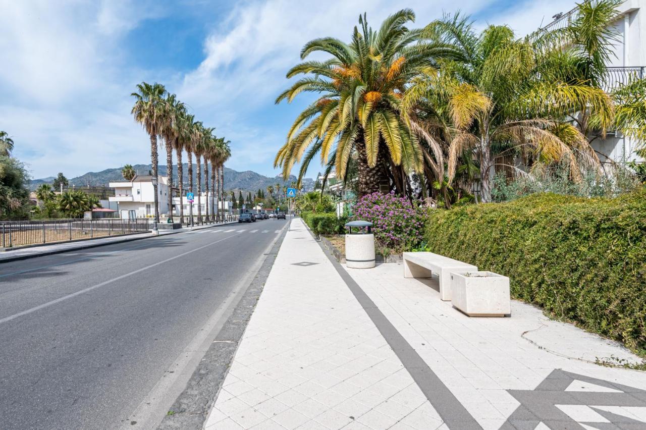 Naxos Charming Penthouse With Swimming Pool X6 Apartment Giardini Naxos Exterior foto